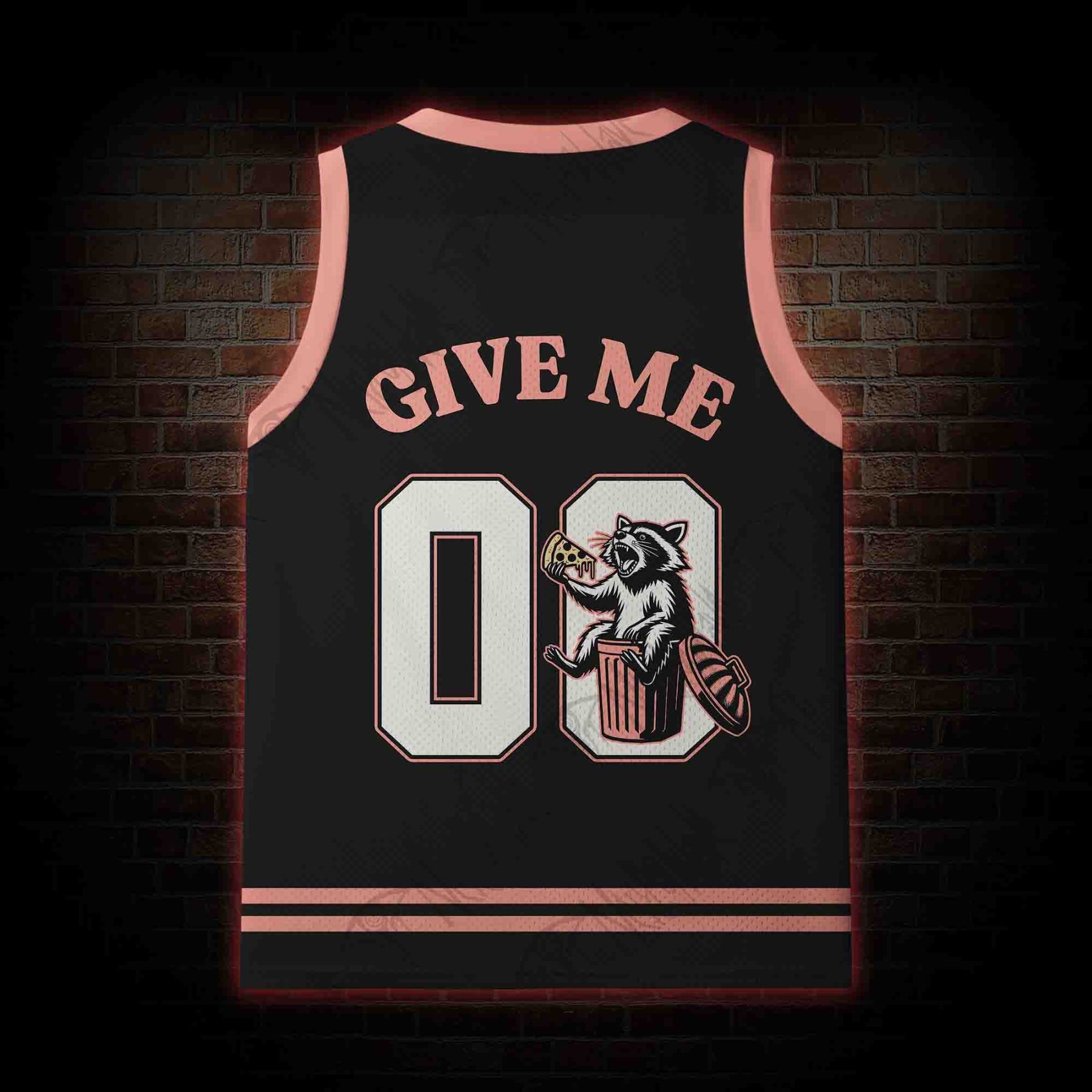 If I'm Moody Give Me Foody Mesh Jersey Tank Top