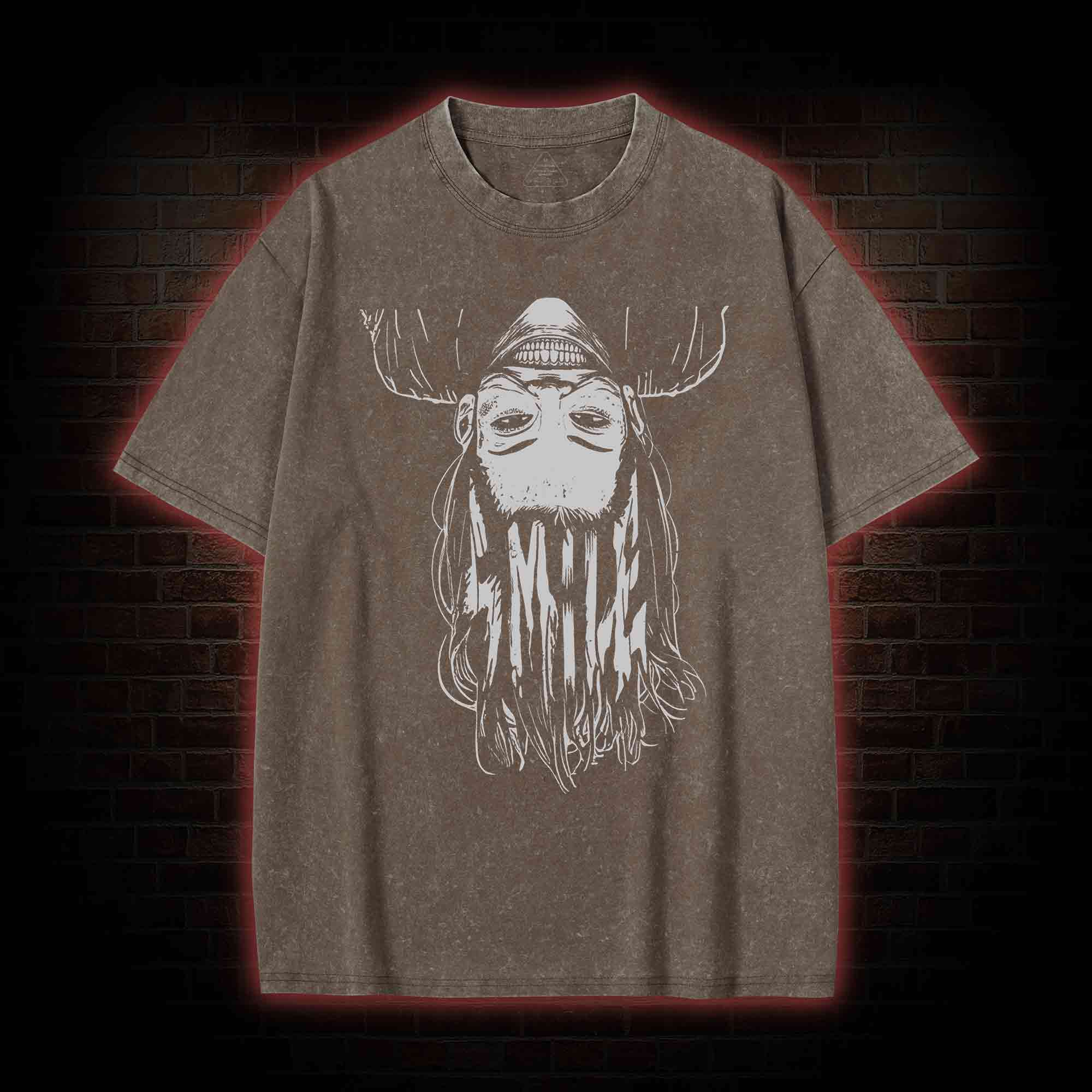 Smile Washed T-shirt
