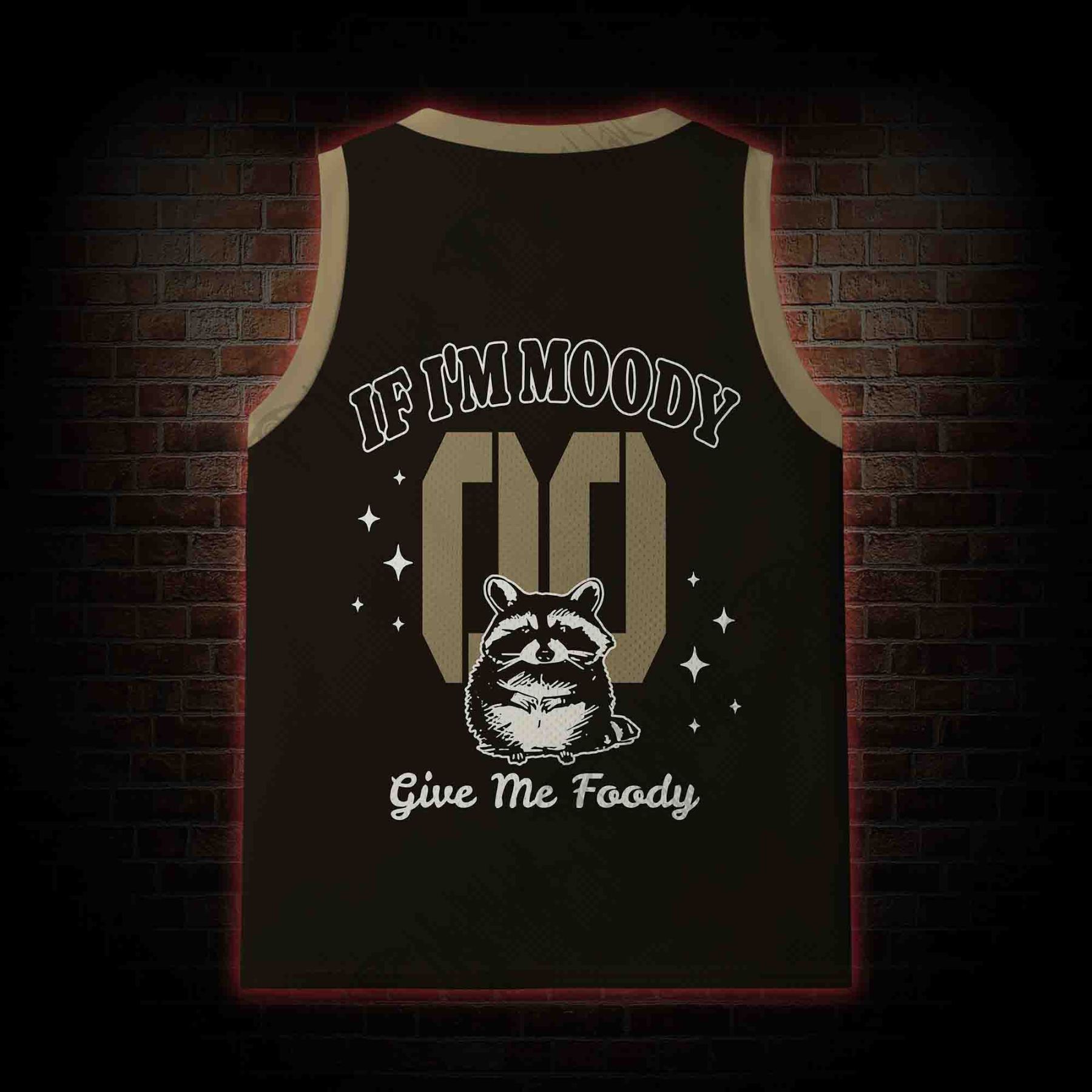 Give Me Foody Mesh Jersey Tank Top