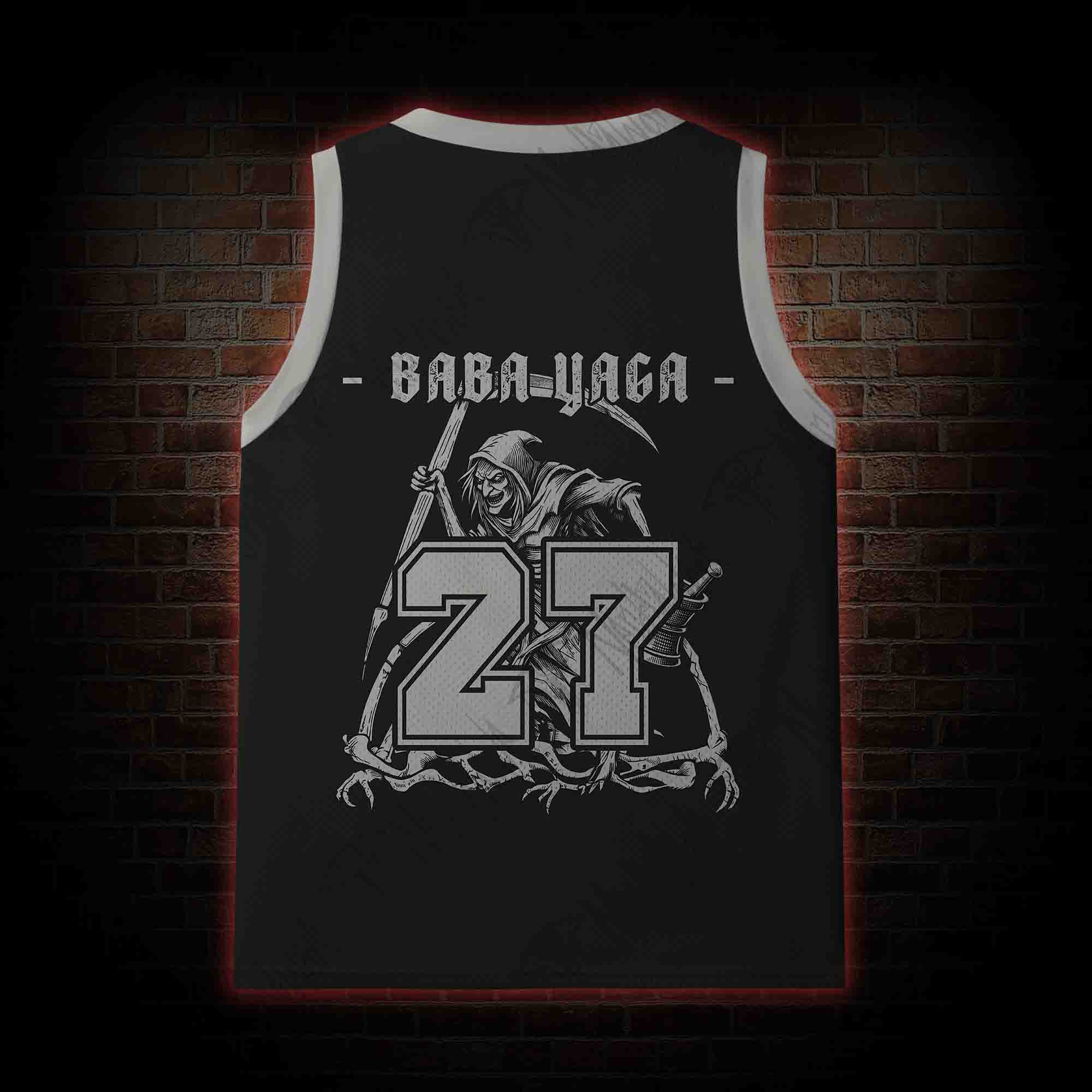 Baba-Yaga Mesh Jersey Tank Top