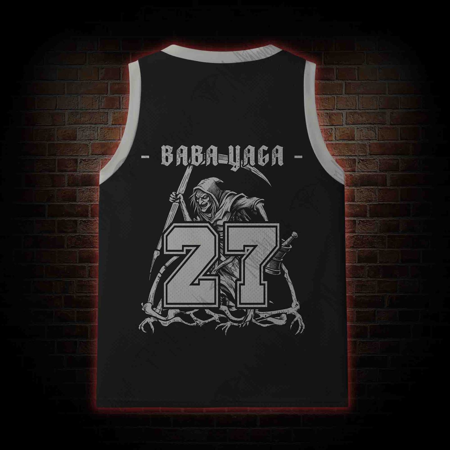 Baba-Yaga Mesh Jersey Tank Top