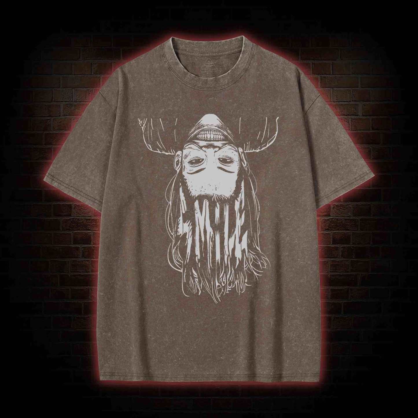 Smile Washed T-shirt