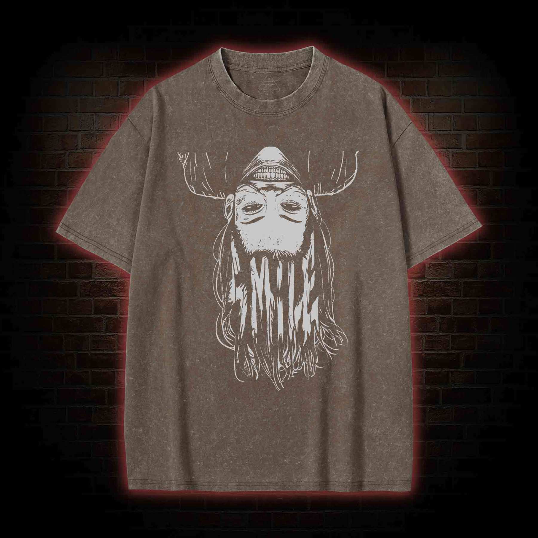 Smile Washed T-shirt