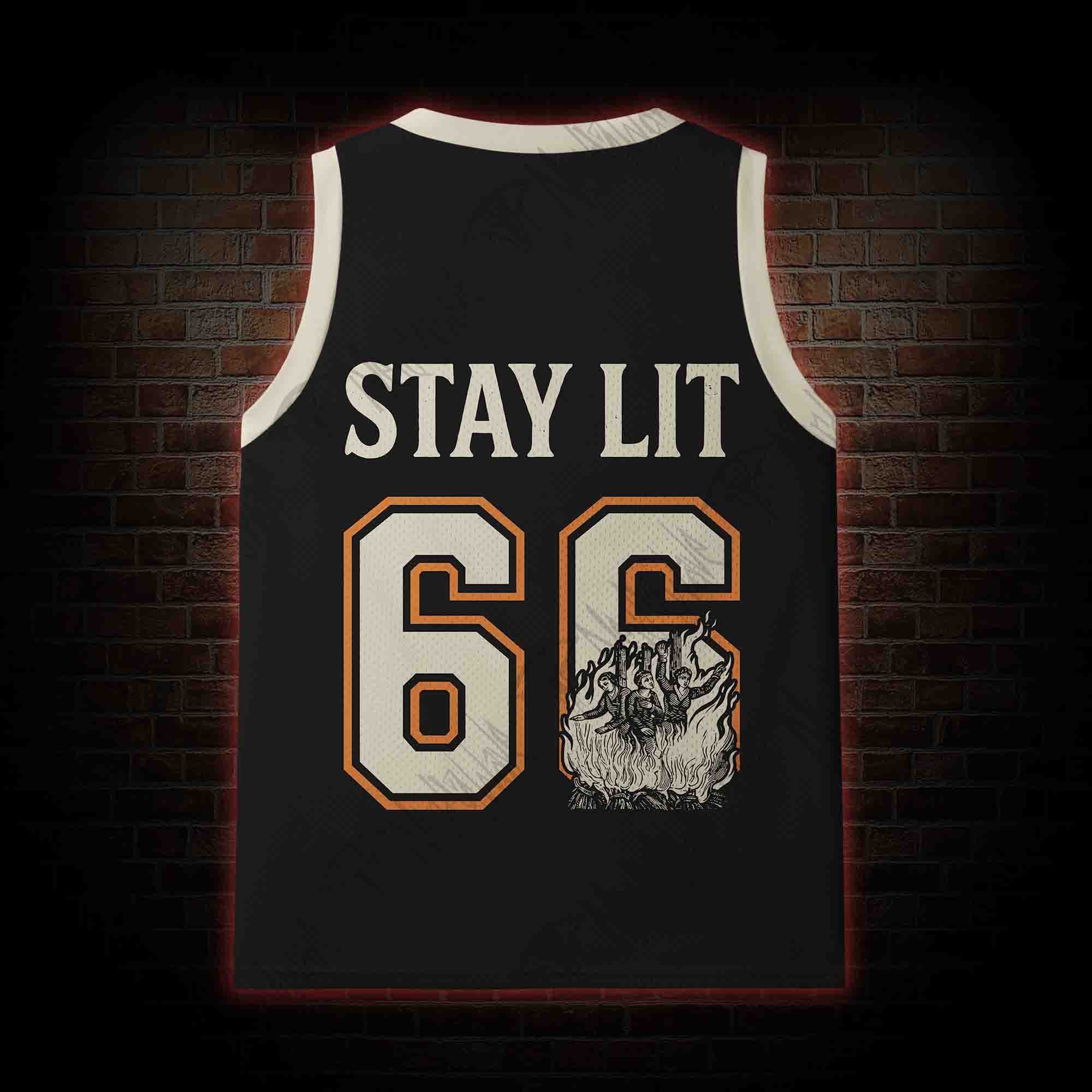 Stay Lit Mesh Jersey Tank Top