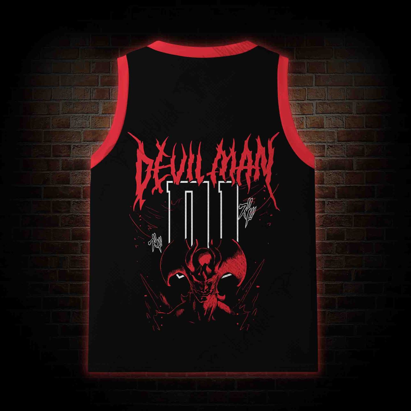 This is a Hell Created by Humankind Itself Mesh Jersey Tank Top
