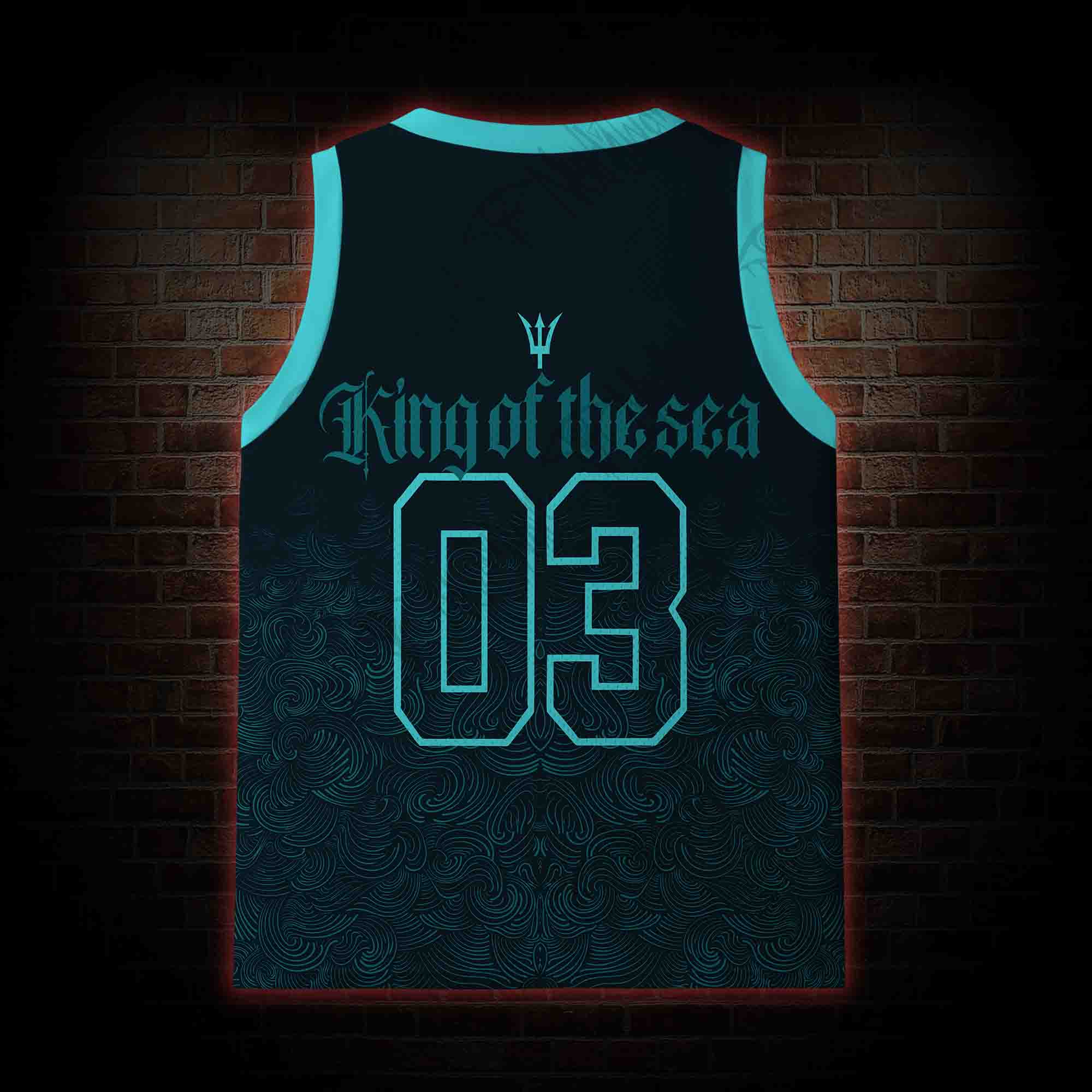 King of the Sea Mesh Jersey Tank Top