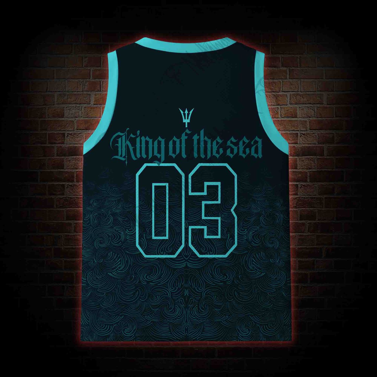 King of the Sea Mesh Jersey Tank Top