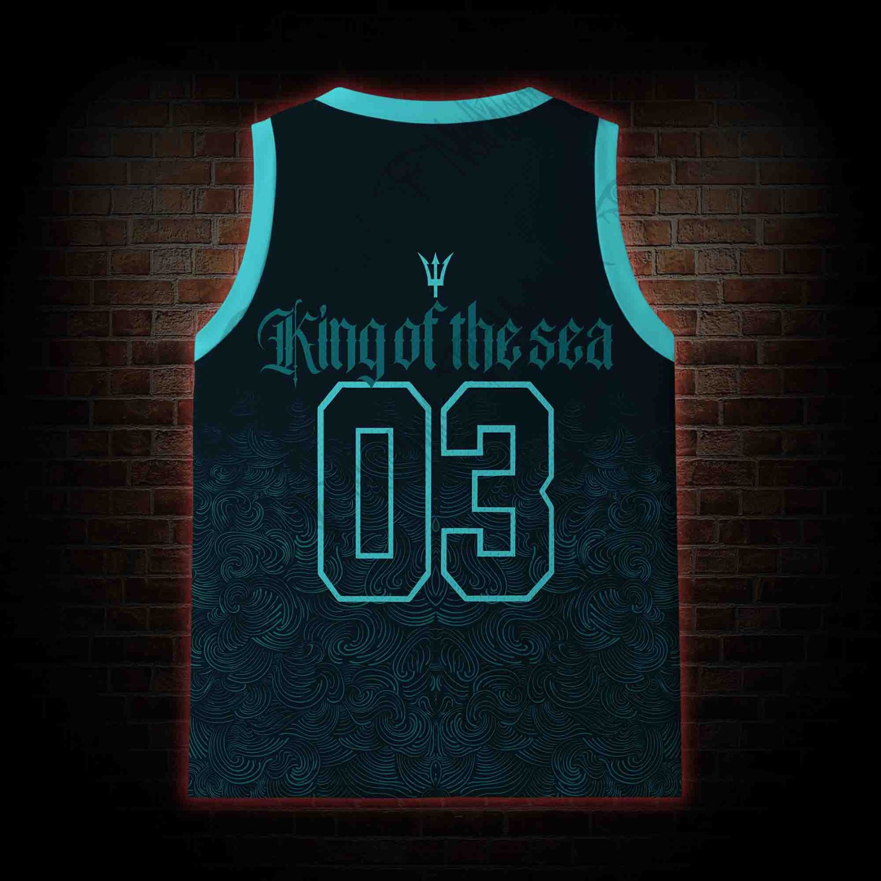 King of the Sea Mesh Jersey Tank Top