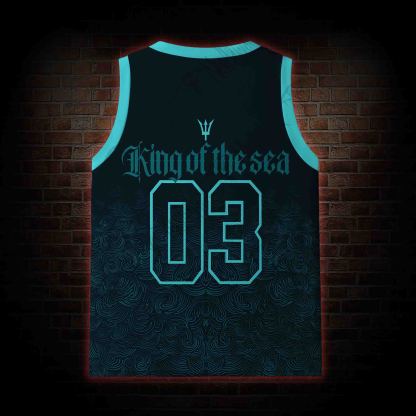 King of the Sea Mesh Jersey Tank Top