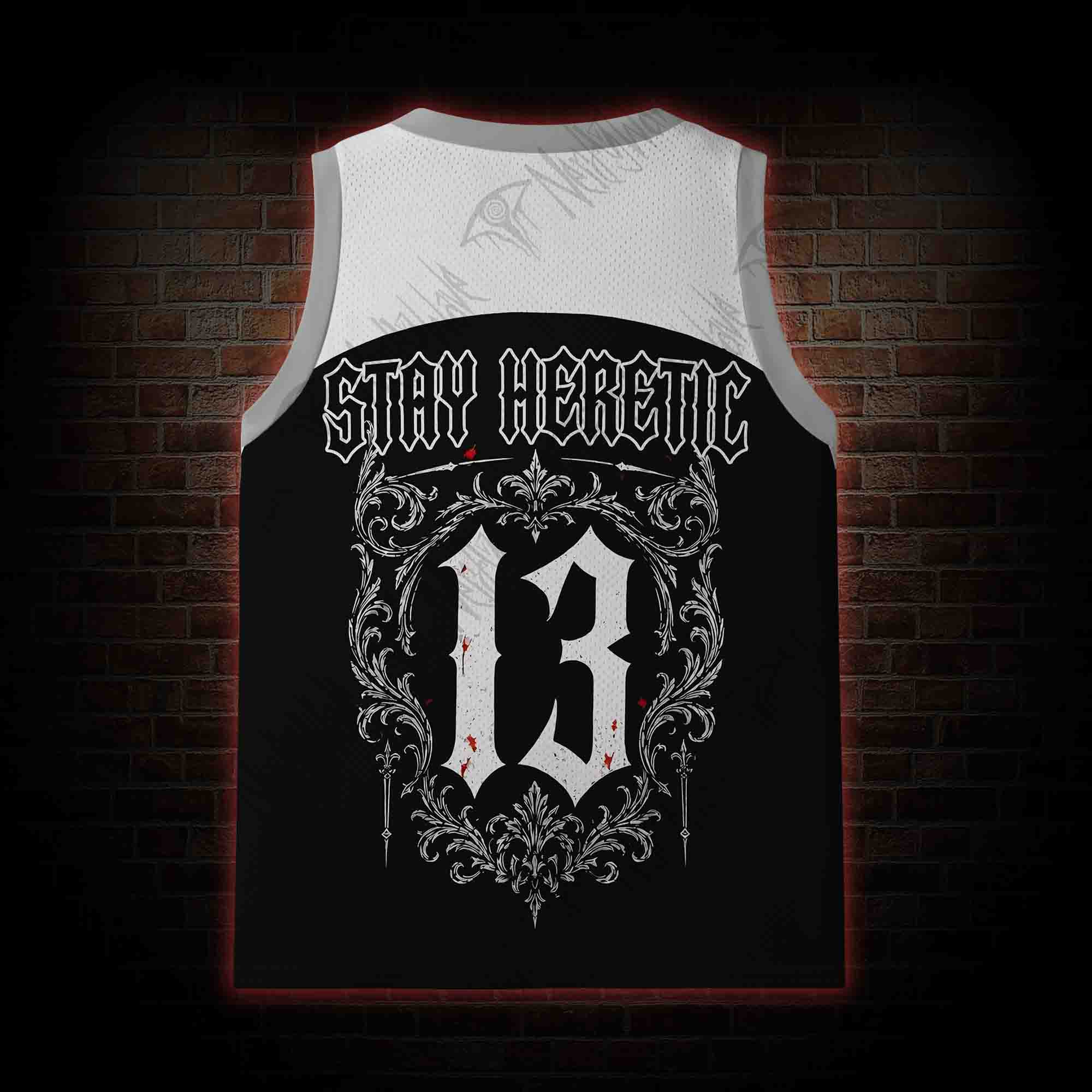 Heresy Looks Good on Me  Mesh Jersey Tank Top