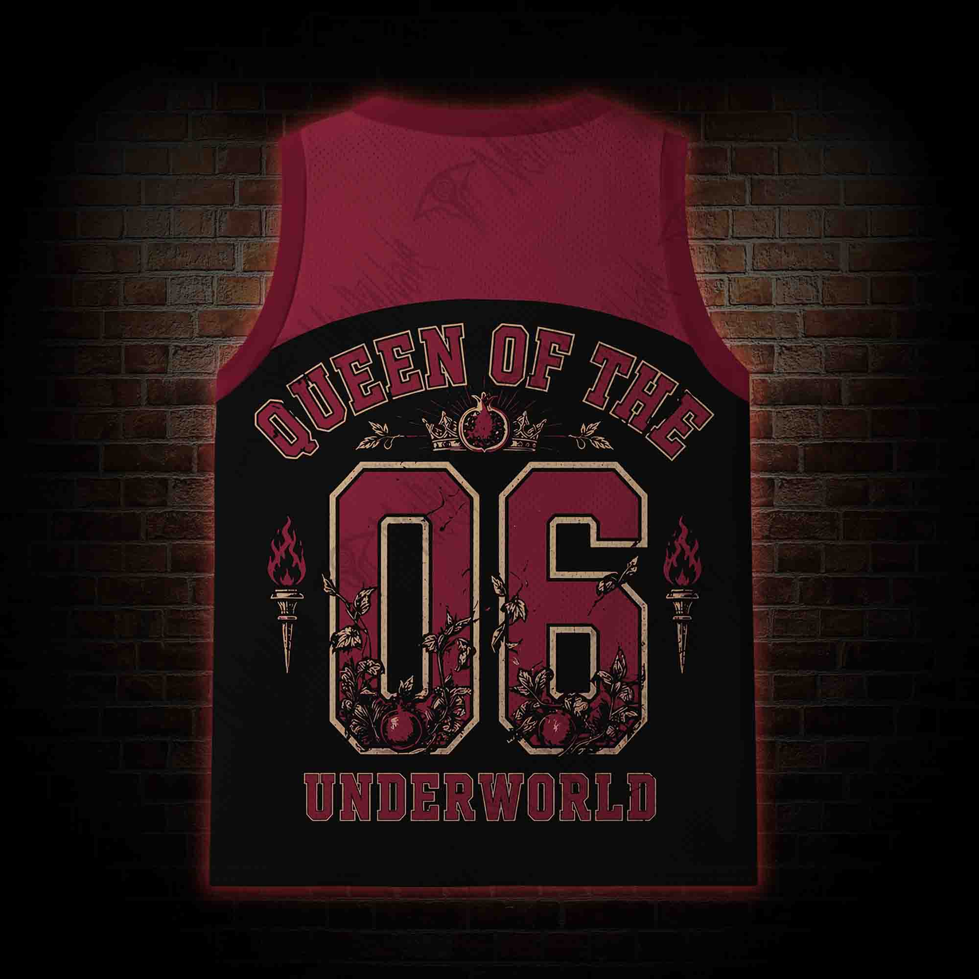 Bloom in the Underworld Mesh Jersey Tank Top