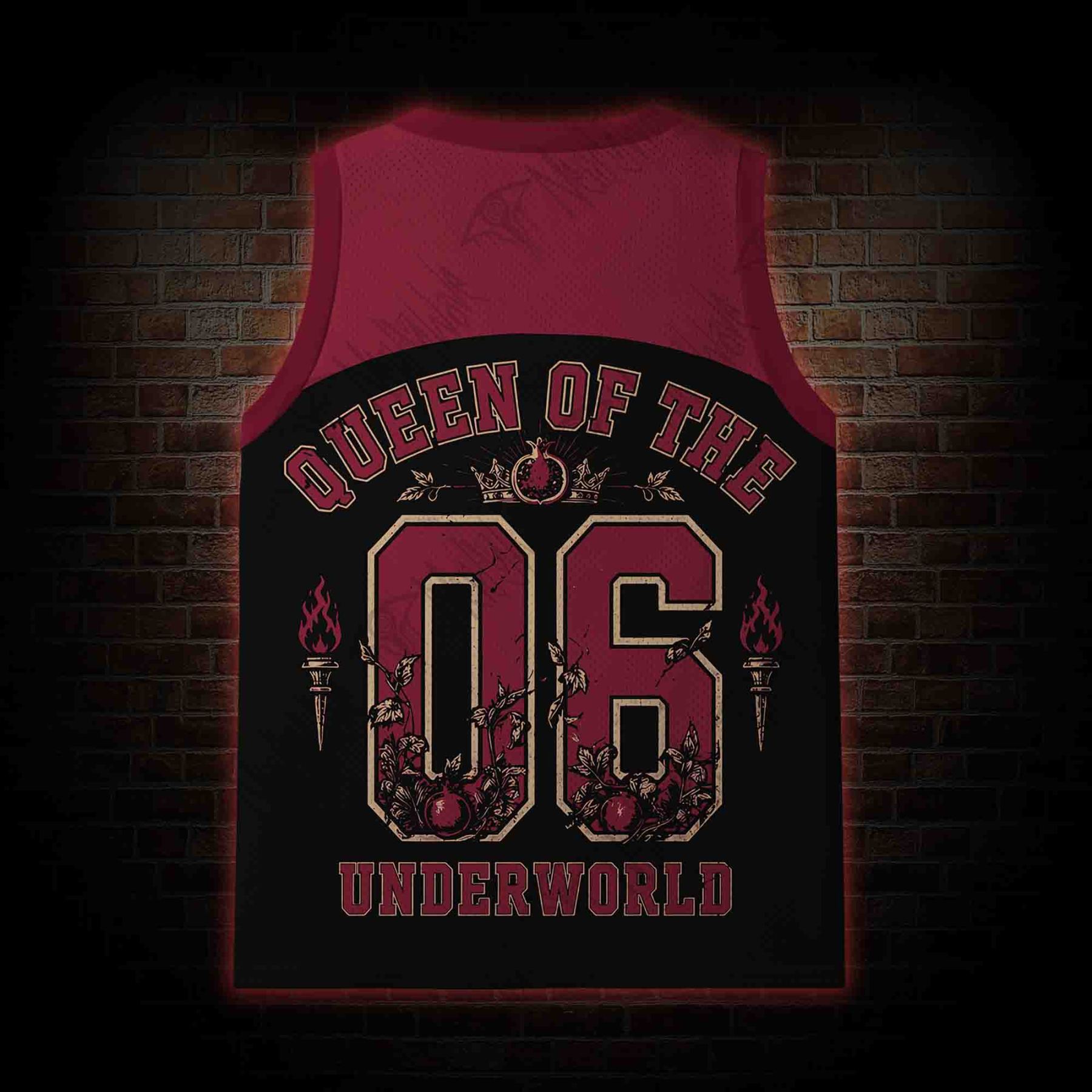 Bloom in the Underworld Mesh Jersey Tank Top