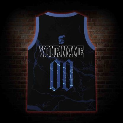 Personalized Bald Eagle Football Mesh Jersey Tank Top