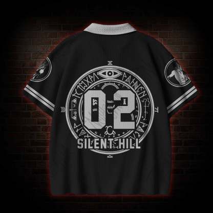 The Silent is Broken Crochet Knit Polo Shirt