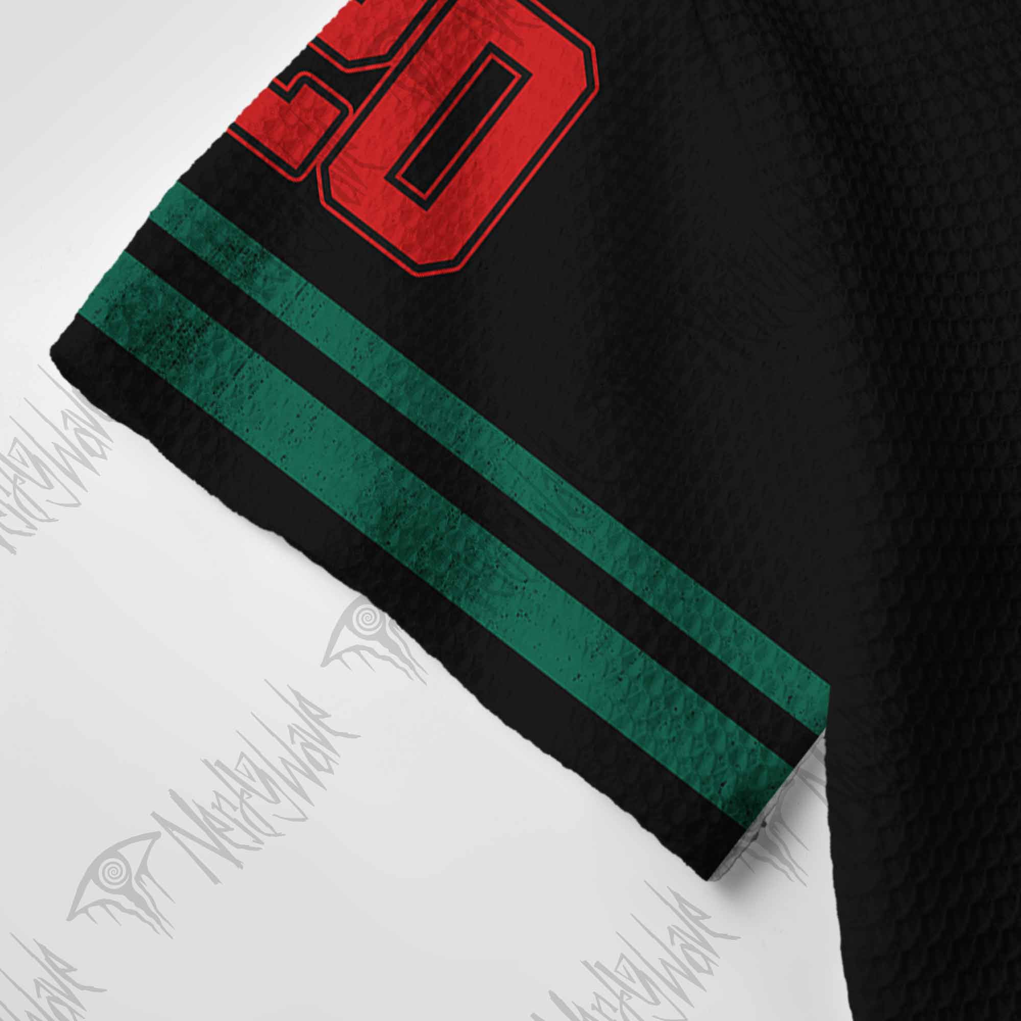 Critical Horror Crochet Knit Polo Shirt