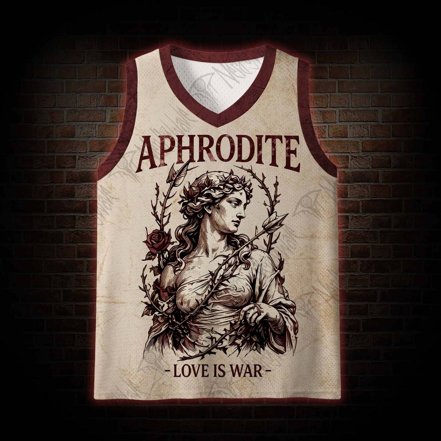 Love is War Mesh Jersey Tank Top