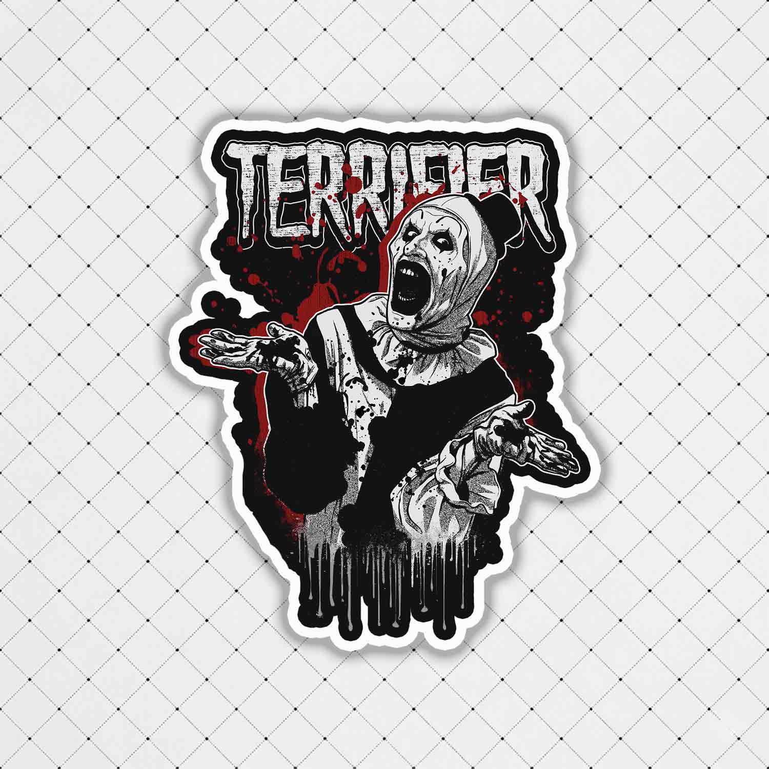 Art 16 Bloodshed Sticker