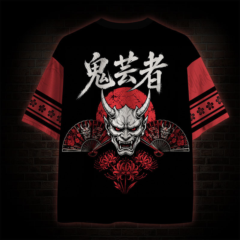 Oni Geisha Yokai Mesh Jersey