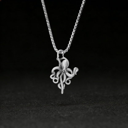 Octopus Pendant Necklace