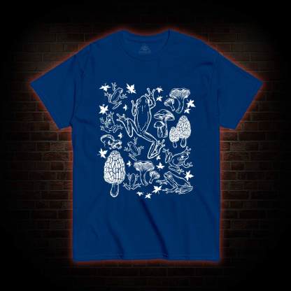 Frogs and Mushrooms T-shirt