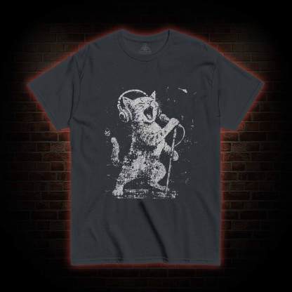 Rockstar Cat T-shirt