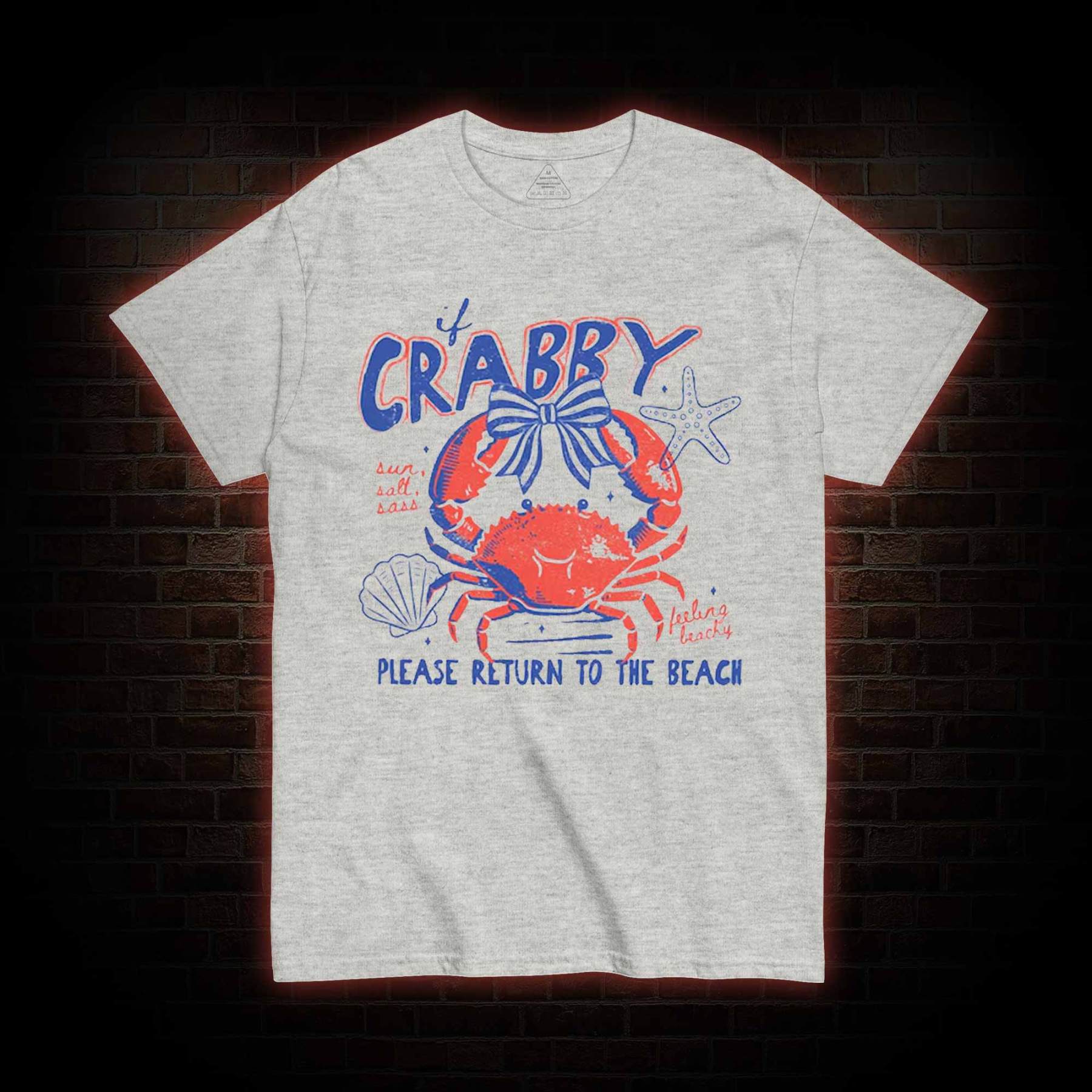 If Crabby Return to Beach T-shirt