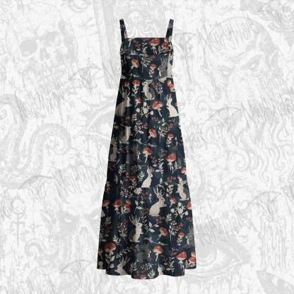 Jackalope Cotton Wide Straps Maxi Dress