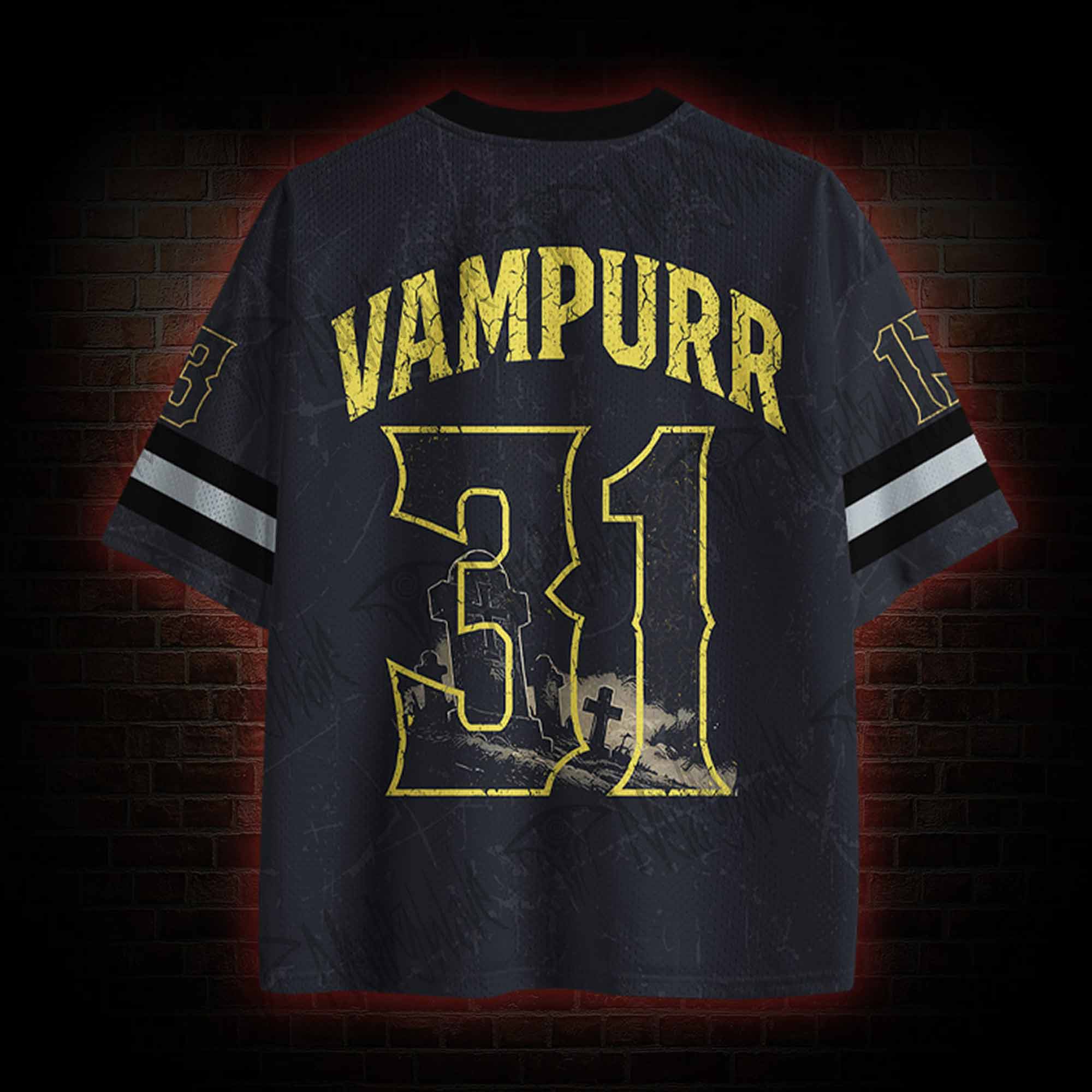 Vampire Cat Mesh Jersey
