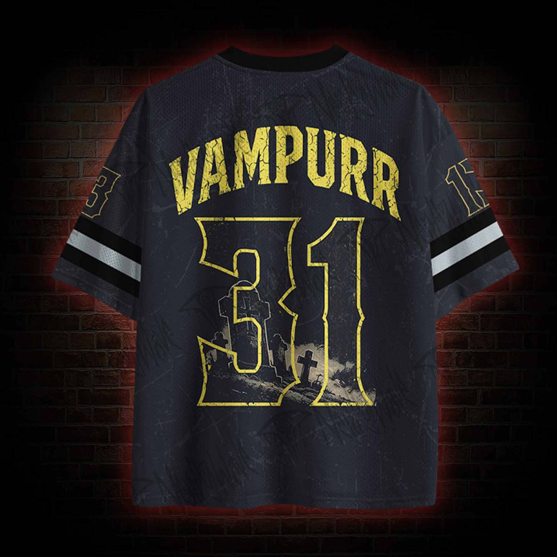 Vampire Cat Mesh Jersey