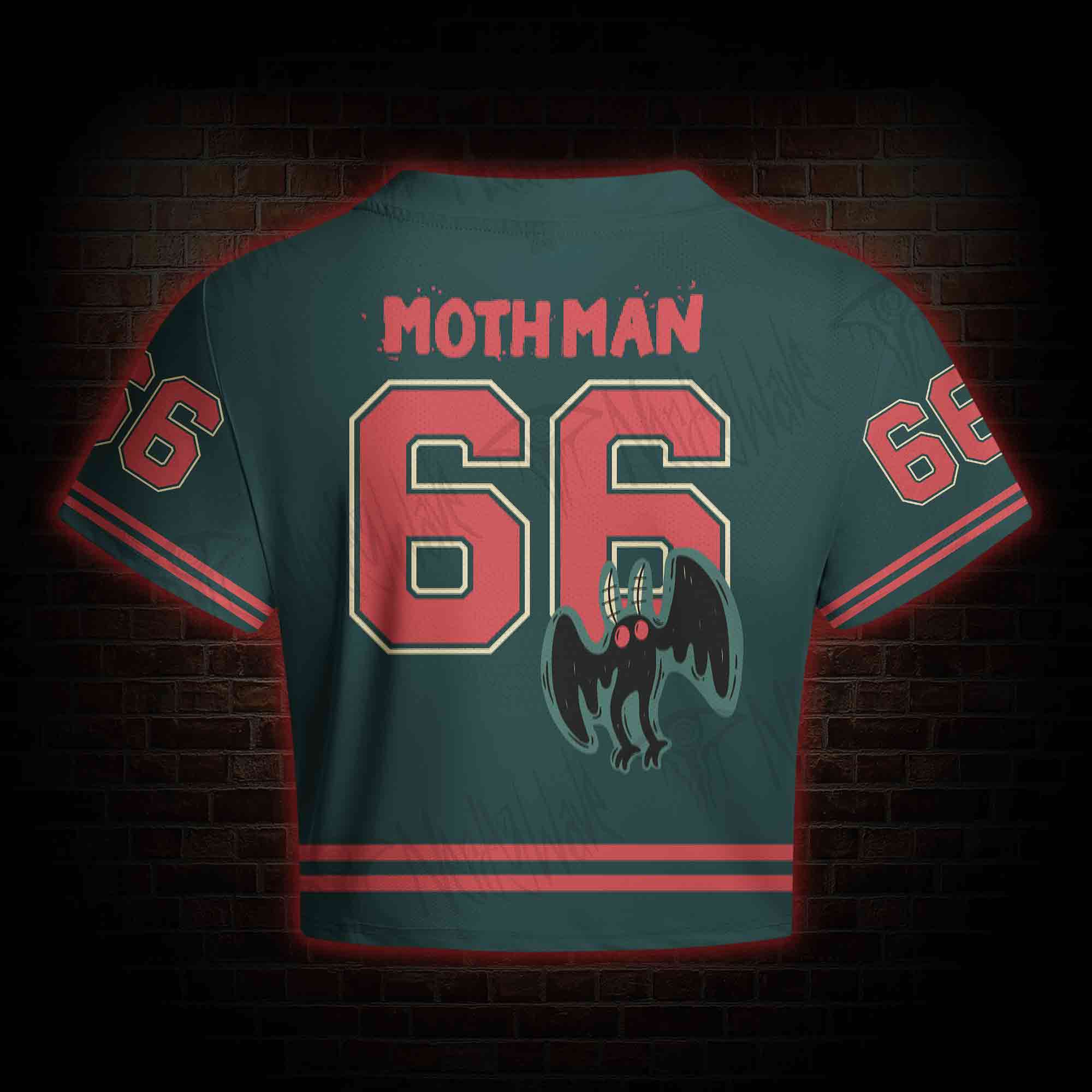 Mothman Women's Cropped Mesh Jersey