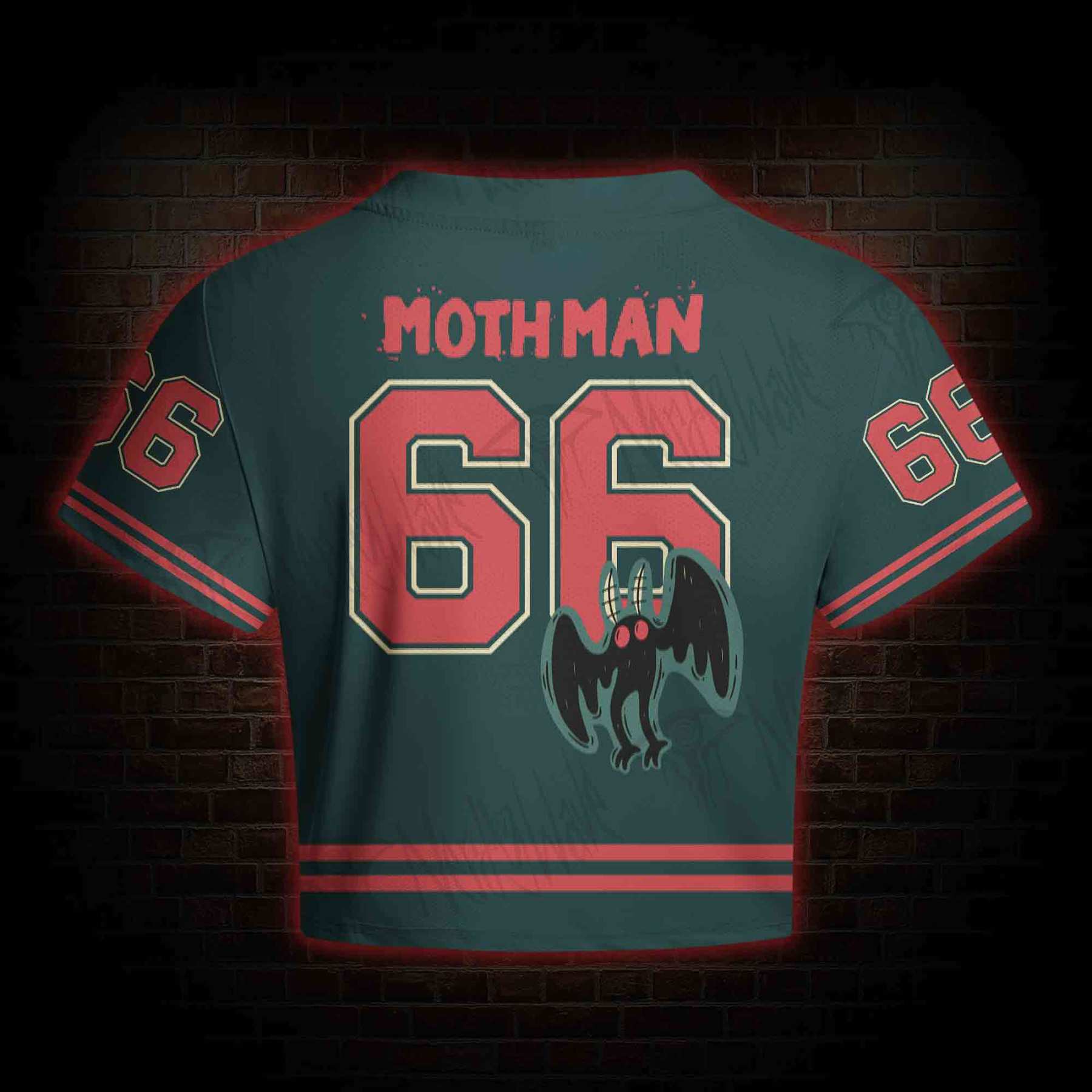 Mothman Women's Cropped Mesh Jersey