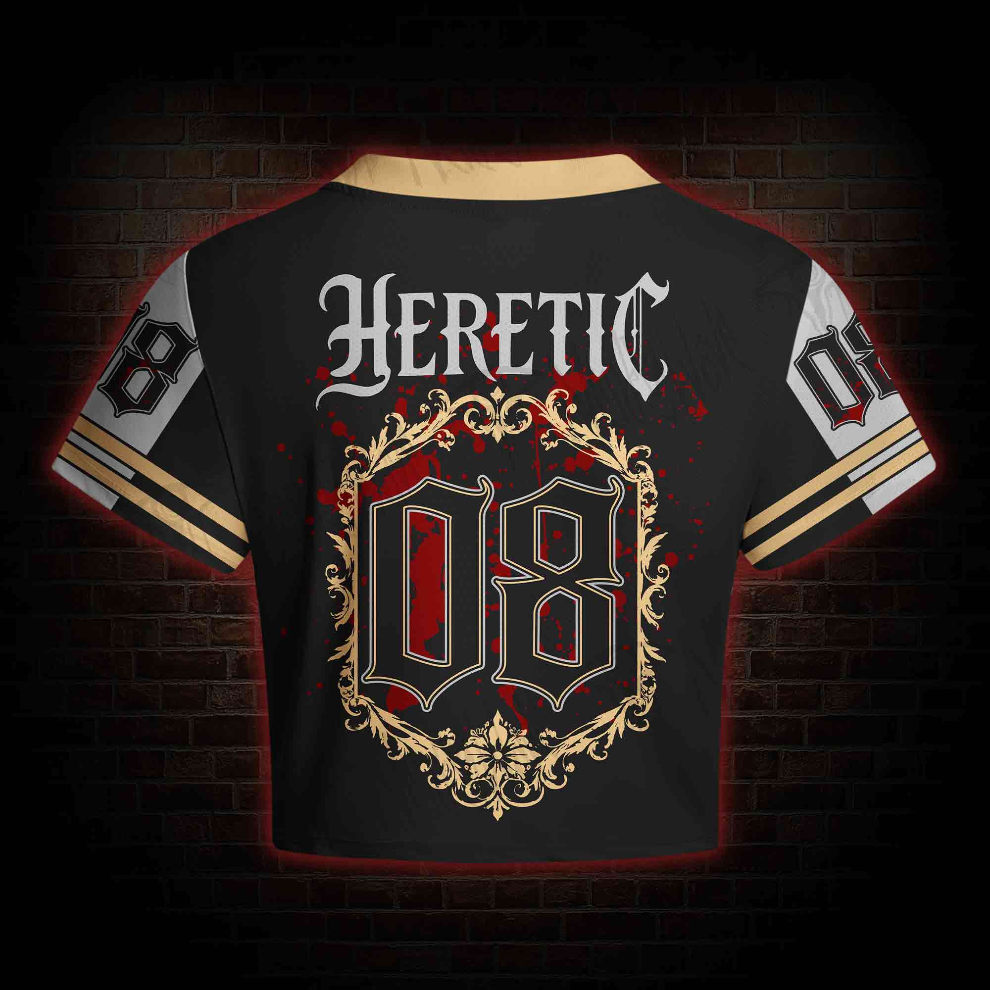 That Sounds an Awful Lot Like Heresy Women's Cropped Mesh Jersey