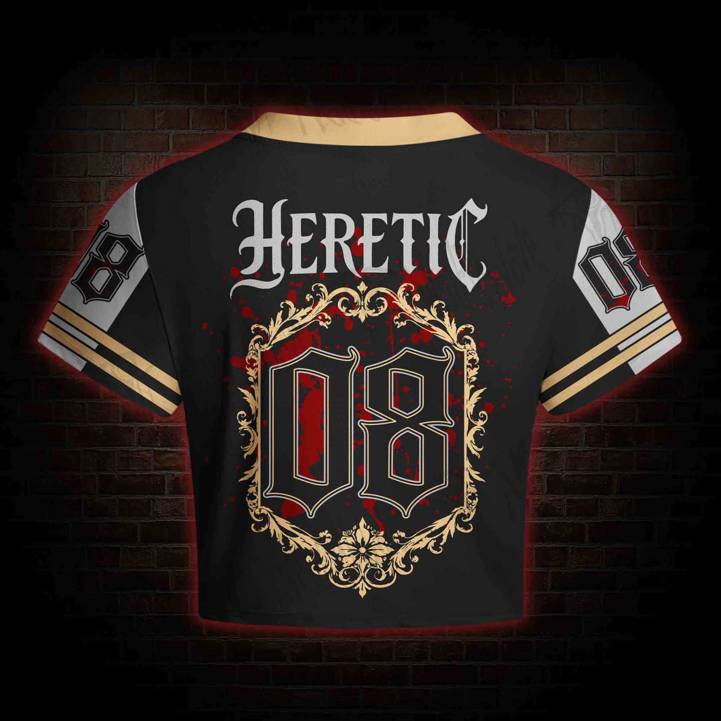 That Sounds an Awful Lot Like Heresy Women's Cropped Mesh Jersey