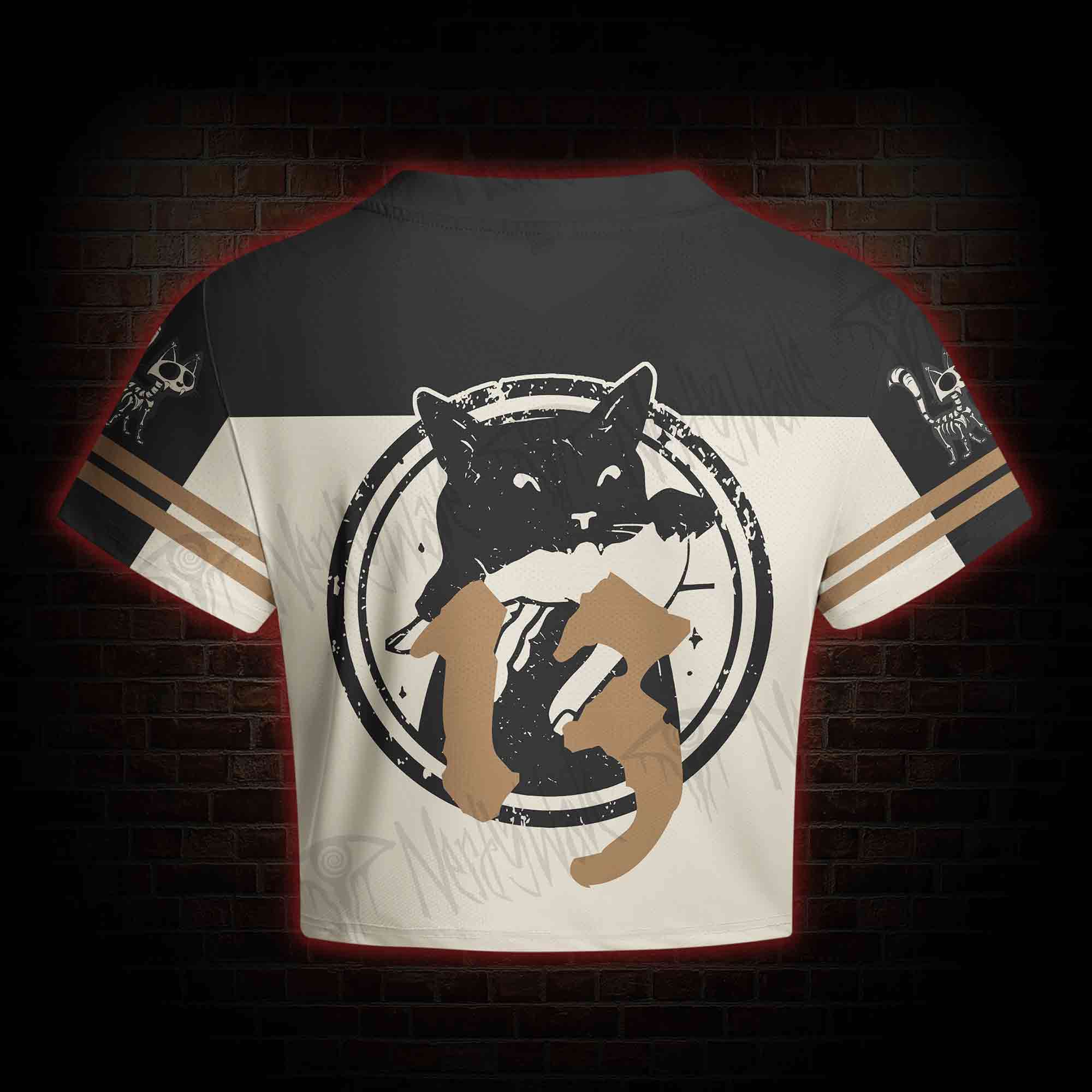Death XIII Women's Cropped Mesh Jersey