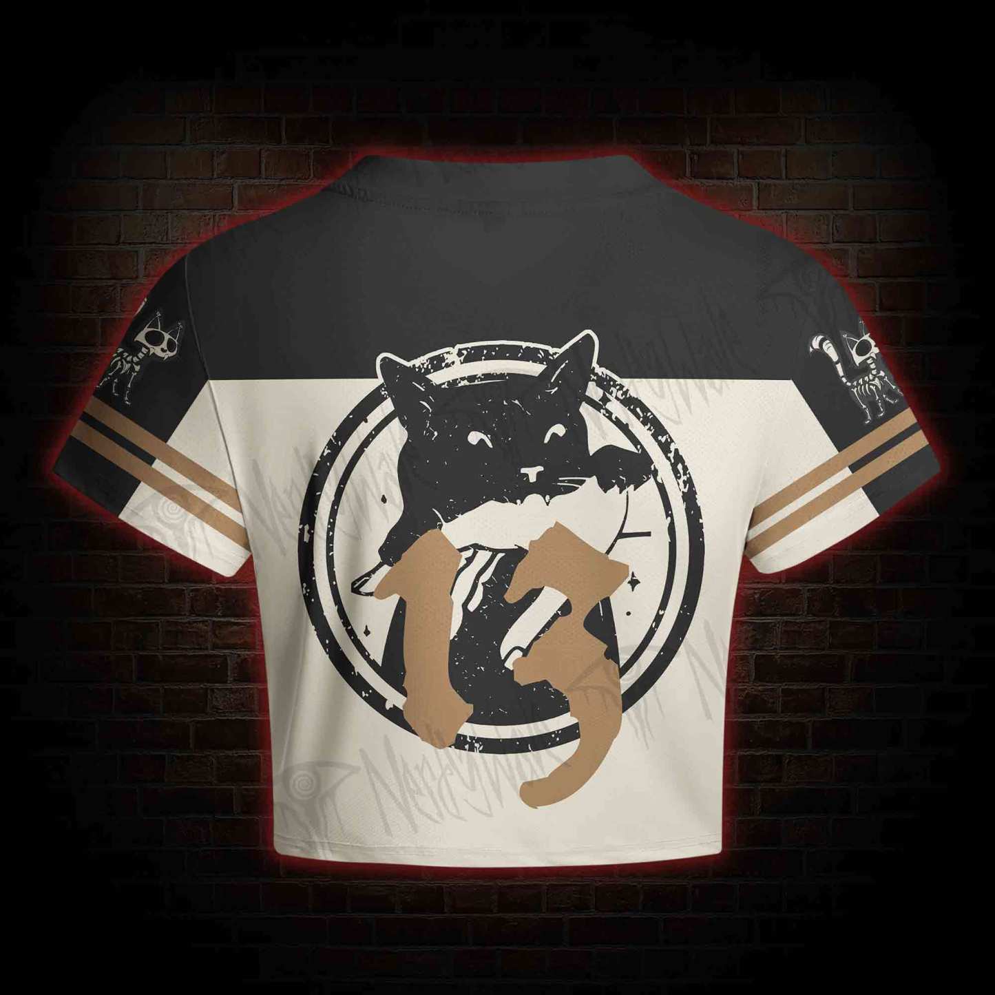 Death XIII Women's Cropped Mesh Jersey