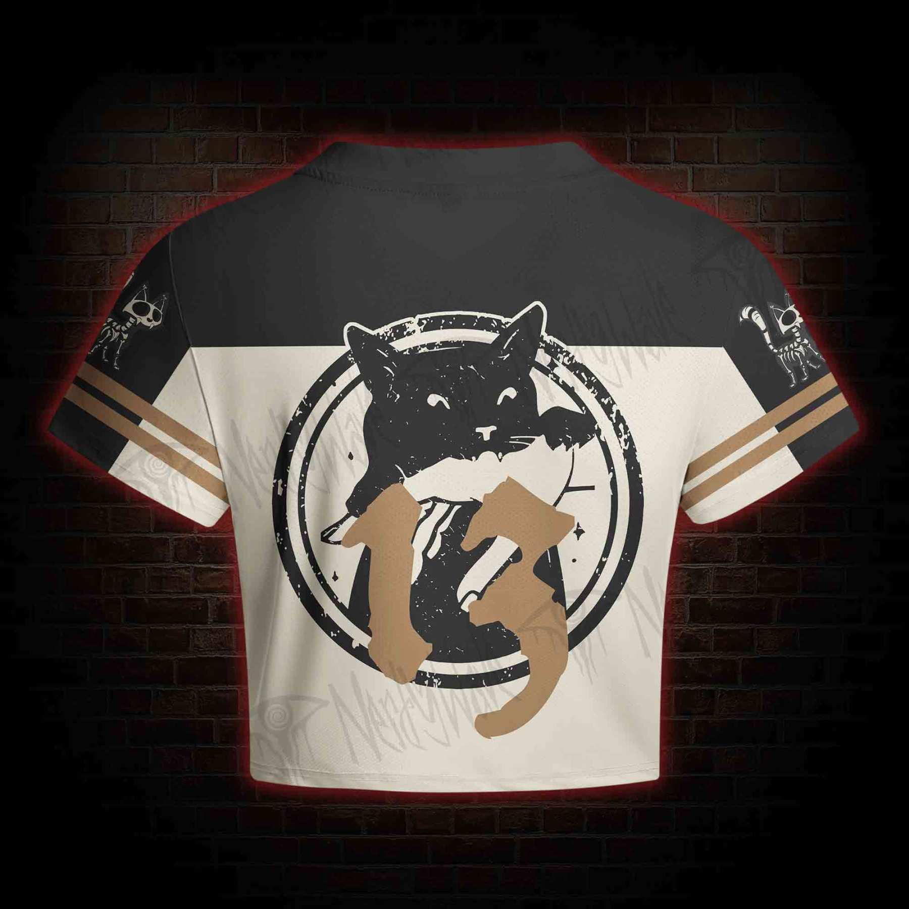 Death XIII Women's Cropped Mesh Jersey