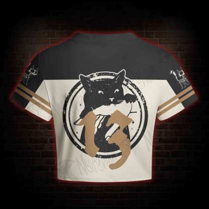 Death XIII Women's Cropped Mesh Jersey