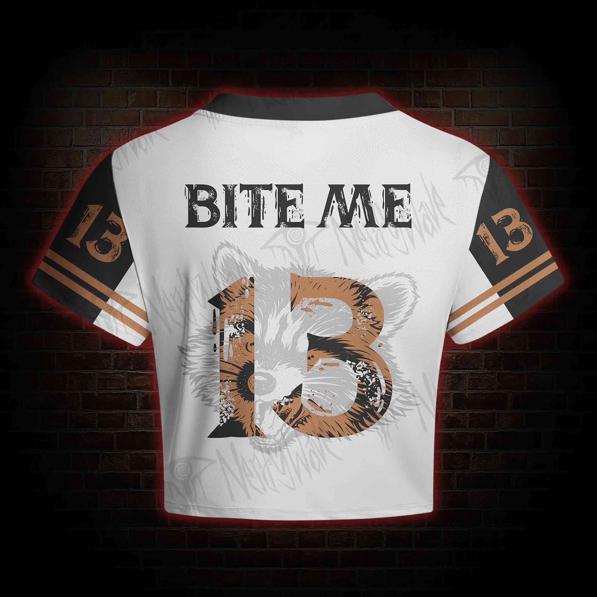 If I Ever Get Rabies Women's Cropped Mesh Jersey