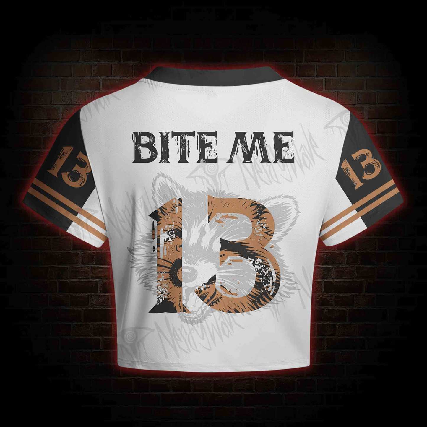 If I Ever Get Rabies Women's Cropped Mesh Jersey