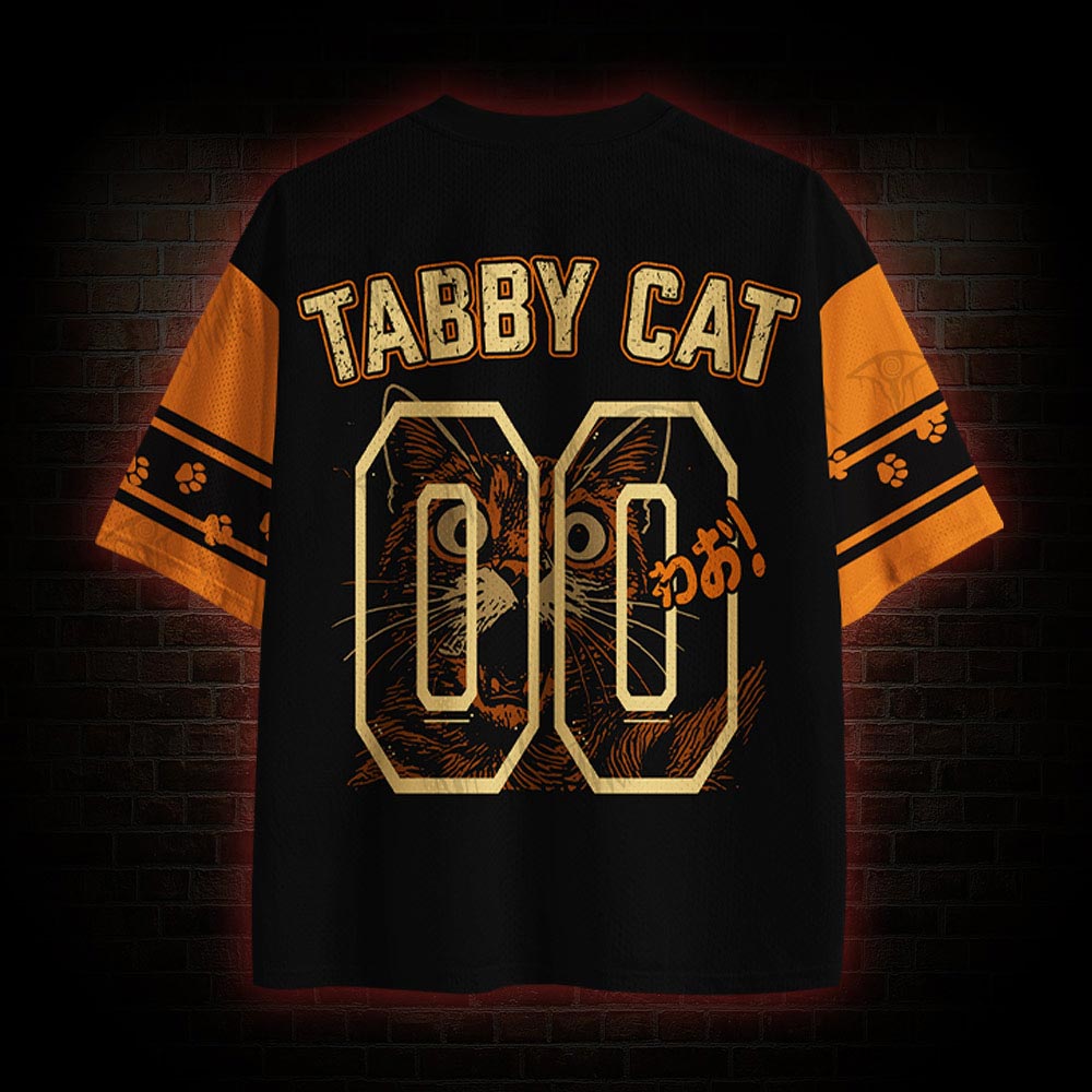 Tabby Cat Mesh Jersey