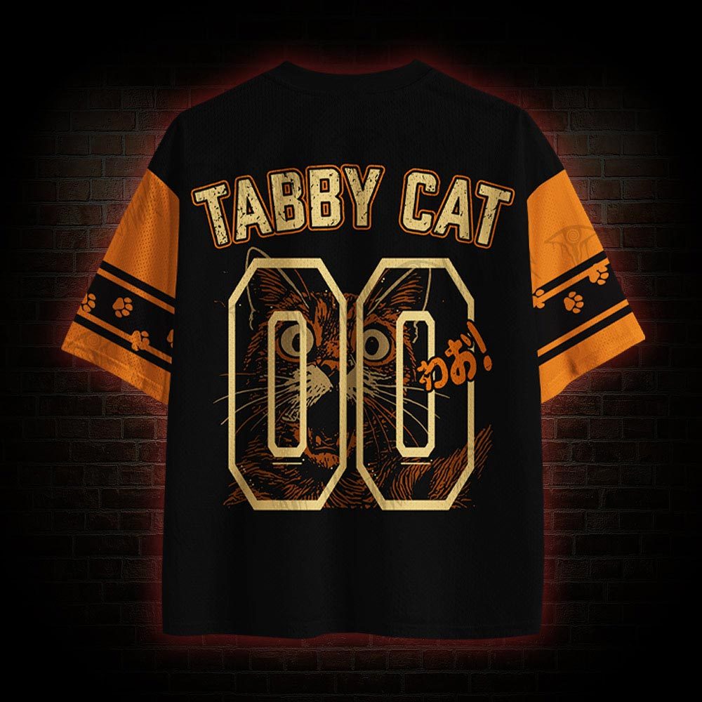 Tabby Cat Mesh Jersey