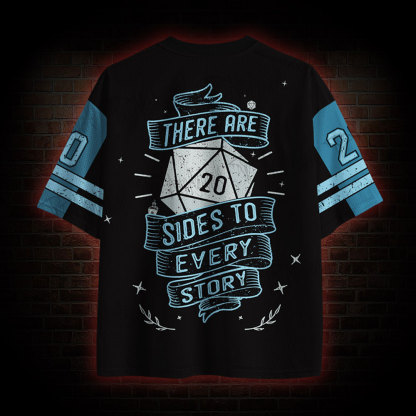 There are 20 Sides to Every Story Mesh Jersey