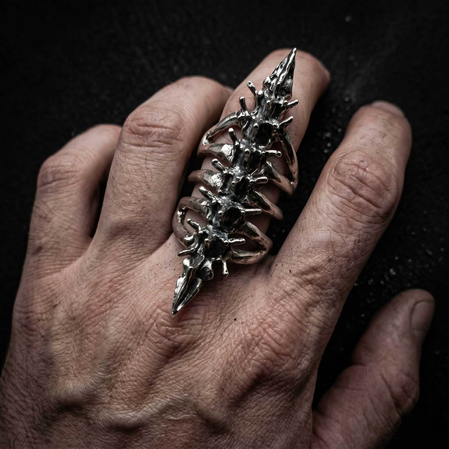 Gothic Skeleton Ring