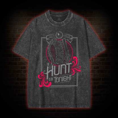The Hunt Is On Tonight Washed T-shirt