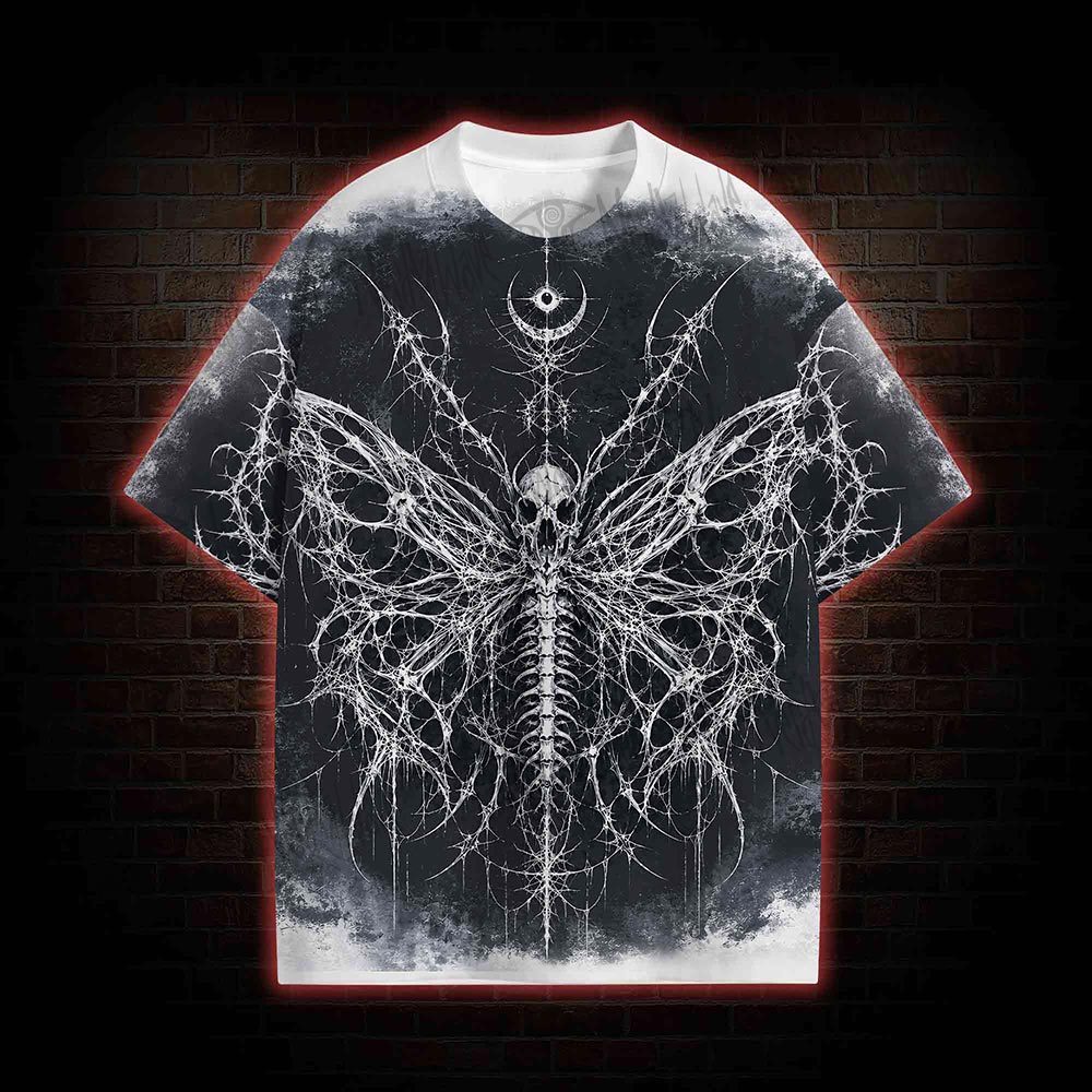 Grunge Thorn Serpent Eco Graphic T-shirt