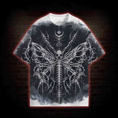 Grunge Thorn Serpent Eco Graphic T-shirt