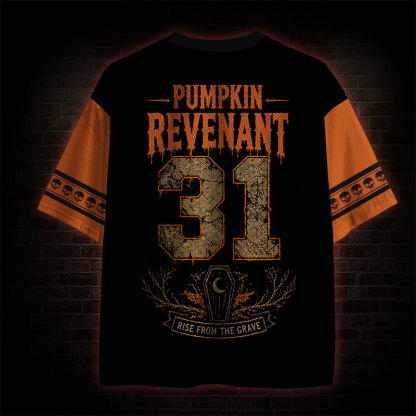 Halloween Will Never Die Pumpkin Mesh Jersey