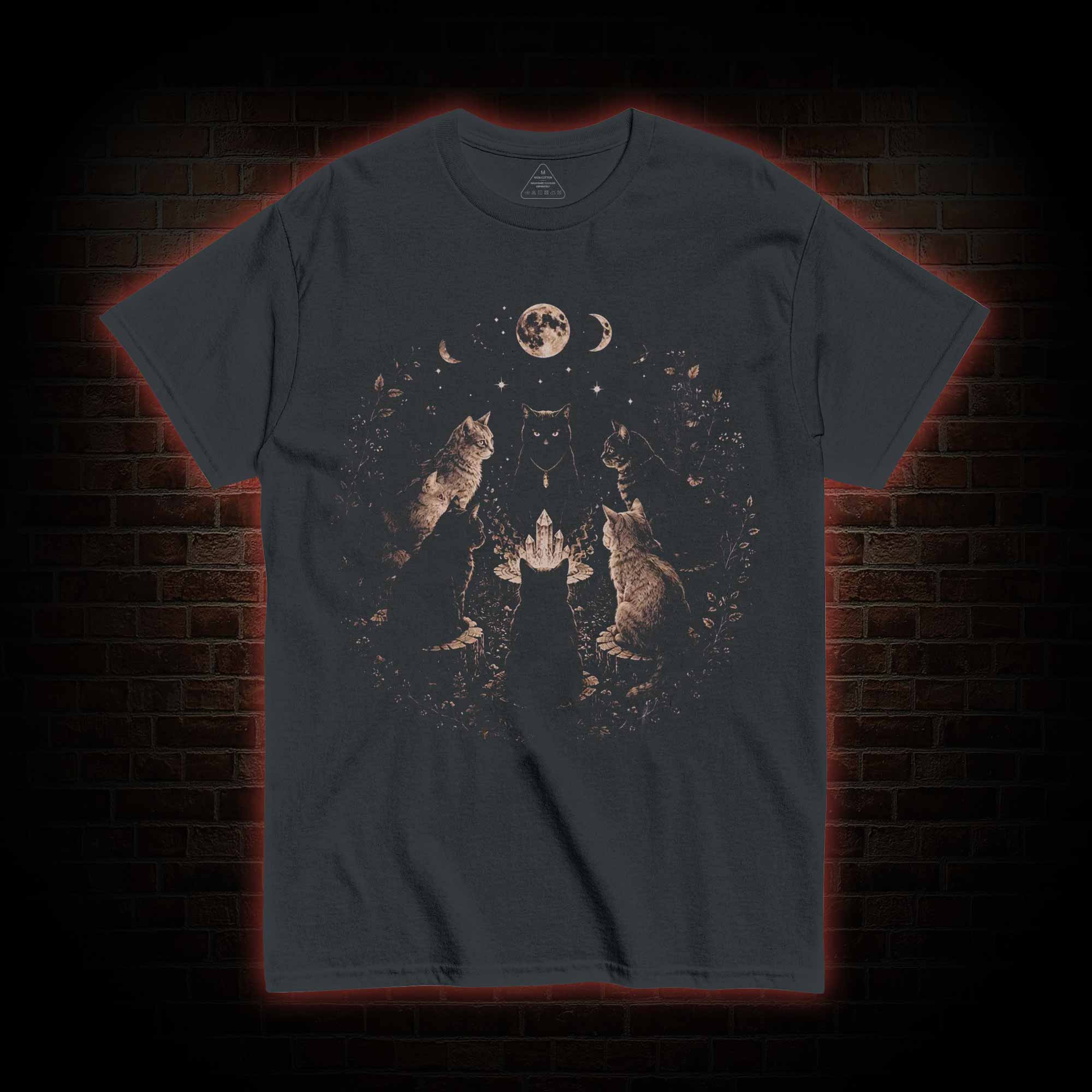 Cat Coven Meeting T-shirt
