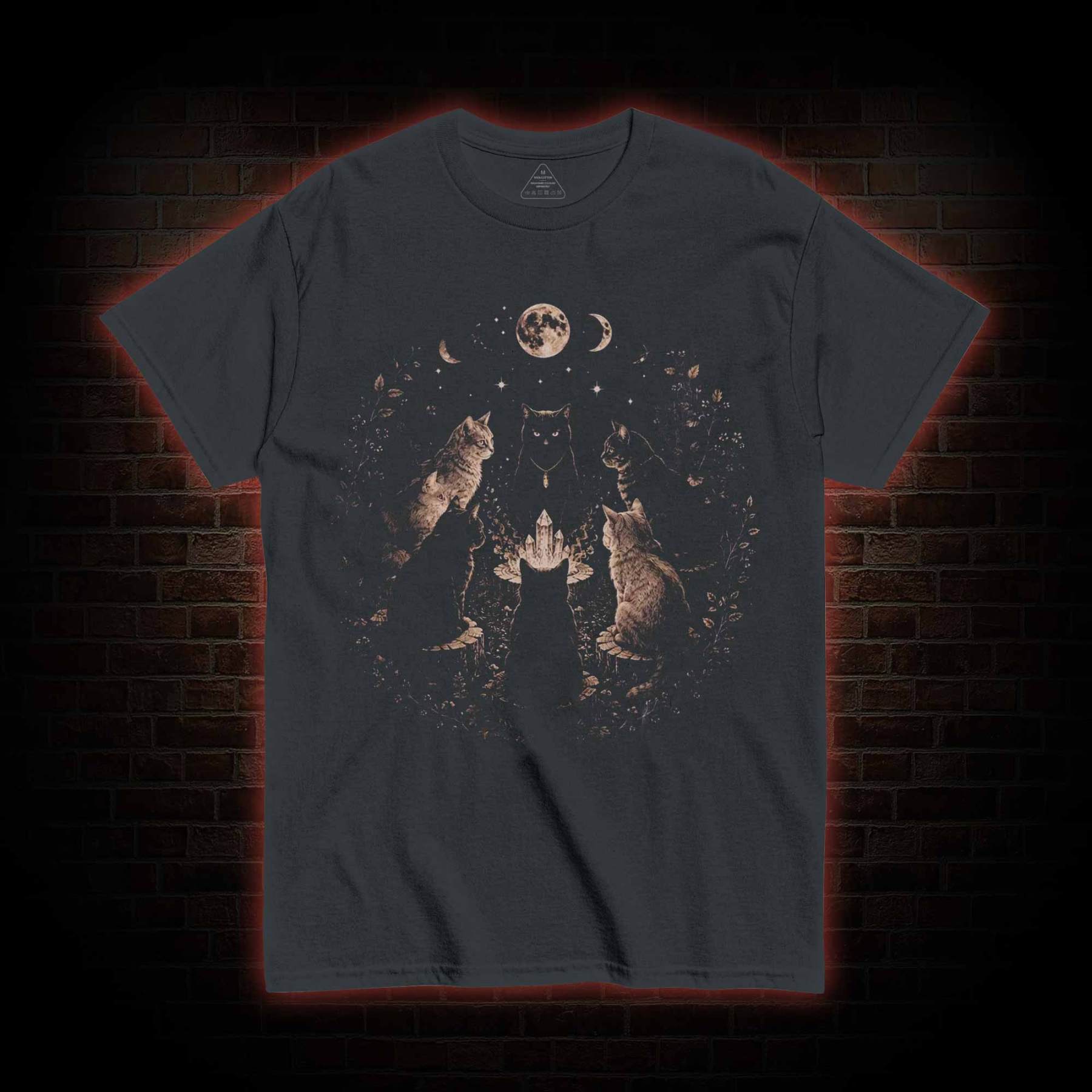 Cat Coven Meeting T-shirt