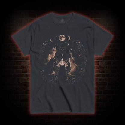 Cat Coven Meeting T-shirt